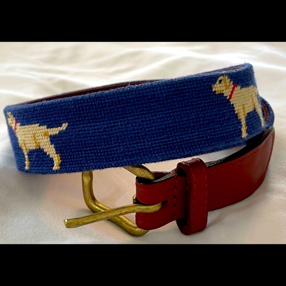 Size 38 Smathers and Branson hand stitched belt